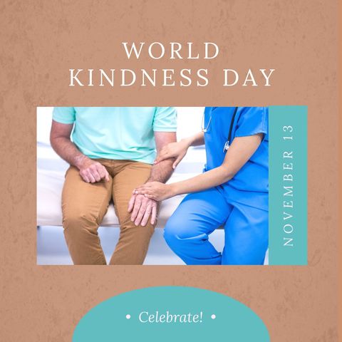 World Kindness Day Healthcare Concept Medical Professional With Patient