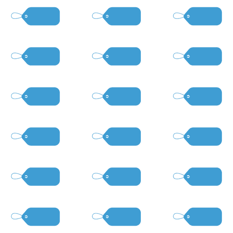 Blue Tags Pattern on Transparent Background for Shopping and Design Projects - Download Free Stock Videos Pikwizard.com