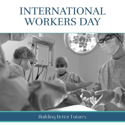 celebrating international workers day in healthcare - Download Free Stock Templates Pikwizard.com