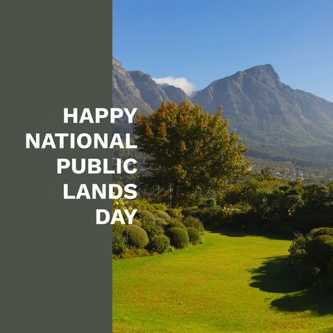 Celebrating National Public Lands Day in Scenic Landscape - Download Free Stock Templates Pikwizard.com