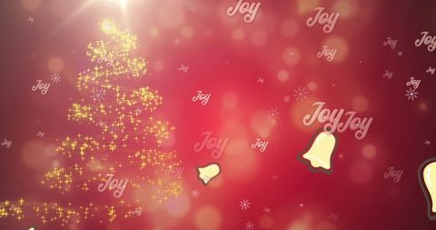 Joyful Christmas Greetings with Festive Decorations - Download Free Stock Images Pikwizard.com