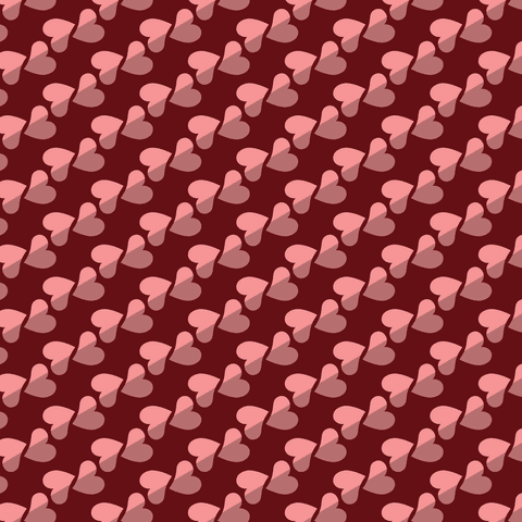 transparent pink heart pattern on deep red background - Download Free Stock Videos Pikwizard.com