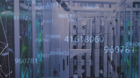 Global Data Networking in Advanced Server Room