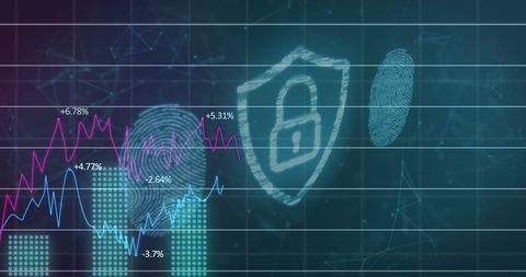 Digital Security in Finance with Biometric Concept - Download Free Stock Images Pikwizard.com
