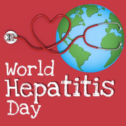 world hepatitis day healthcare awareness design - Download Free Stock Templates Pikwizard.com