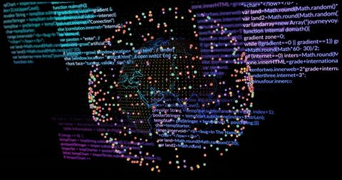 Global Digital Data Processing with Futuristic Interface - Download Free Stock Images Pikwizard.com