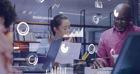 Digital Data Overlay Team Collaboration Concept