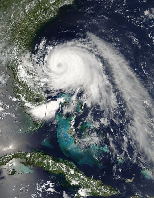 This visible image of Tropical Storm Arthur was taken by the MODIS instrument aboard NASA's Aqua satellite on July 2 at 18:50 UTC (2:50 p.m. EDT). A cloud-covered eye is clearly visible.  Credit:  NASA Goddard MODIS Rapid Response Team  Read more: <a href="http://www.nasa.gov/content/goddard/arthur-atlantic/" rel="nofollow">www.nasa.gov/content/goddard/arthur-atlantic/</a>  <b><a href="http://www.nasa.gov/audience/formedia/features/MP_Photo_Guidelines.html" rel="nofollow">NASA image use policy.</a></b>  <b><a href="http://www.nasa.gov/centers/goddard/home/index.html" rel="nofollow">NASA Goddard Space Flight Center</a></b> enables NASA’s mission through four scientific endeavors: Earth Science, Heliophysics, Solar System Exploration, and Astrophysics. Goddard plays a leading role in NASA’s accomplishments by contributing compelling scientific knowledge to advance the Agency’s mission.  <b>Follow us on <a href="http://twitter.com/NASAGoddardPix" rel="nofollow">Twitter</a></b>  <b>Like us on <a href="http://www.facebook.com/pages/Greenbelt-MD/NASA-Goddard/395013845897?ref=tsd" rel="nofollow">Facebook</a></b>  <b>Find us on <a href="http://instagram.com/nasagoddard?vm=grid" rel="nofollow">Instagram</a></b>