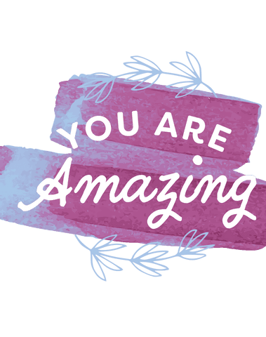 inspirational you are amazing text on transparent background - Download Free Stock Videos Pikwizard.com