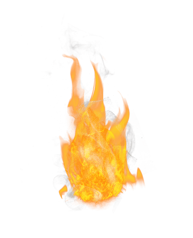 realistic transparent flames on isolated background - Download Free Stock Videos Pikwizard.com