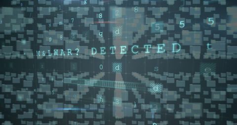 Malware Detection Digital Interface Alert - Download Free Stock Images Pikwizard.com