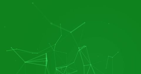 Futuristic Network Connections on Green Gradient - Download Free Stock Images Pikwizard.com