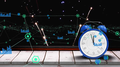 Digital Data Processing Over a Ticking Clock at Midnight