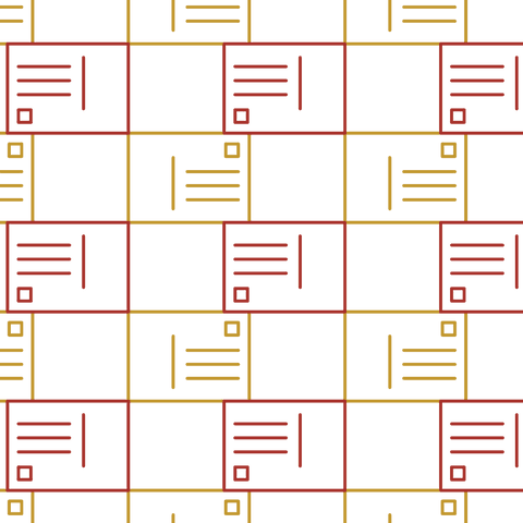 seamless yellow red postcards pattern transparent background design - Download Free Stock Videos Pikwizard.com