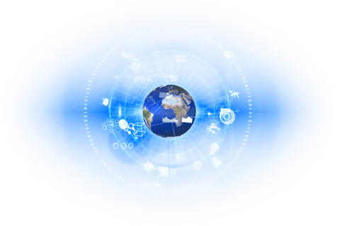 transparent globe with global digital network connections - Download Free Stock Videos Pikwizard.com