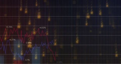 Dynamic Digital Currency Exchange Trends with Analytics Graphs