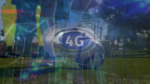 Integration of 4G Technology in Soccer Training Imagery