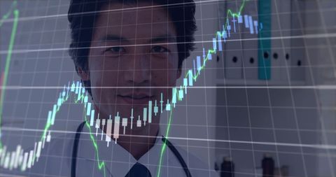 doctor analyzing financial data for healthcare innovation - Download Free Stock Images Pikwizard.com