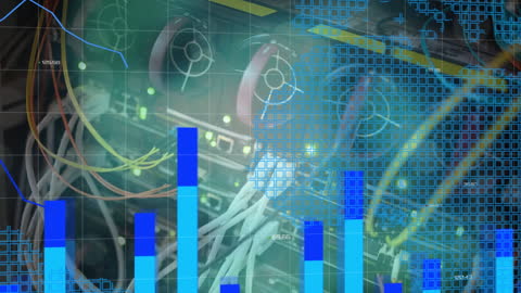 Visualizing Data Streams with Servers and Animated Charts