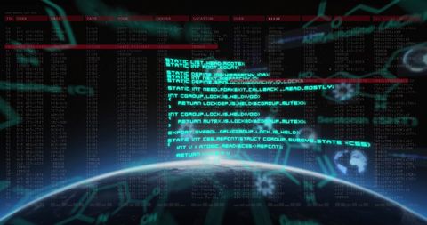 Global Data Processing with Complex Code and Chemical Structures - Download Free Stock Images Pikwizard.com