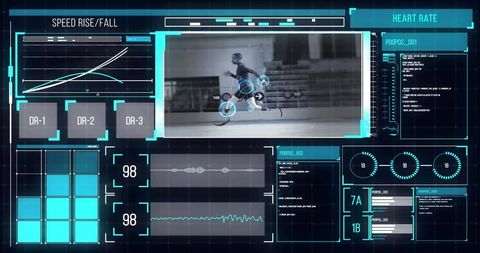 Digital Interface with Sports Data and Analytics