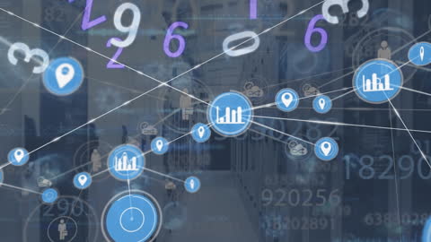 Digital Networking with Data Analysis Overlay
