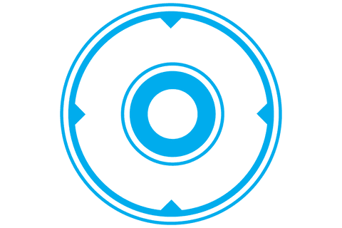 Blue Abstract Circular Design on Transparent Background - Download Free Stock Videos Pikwizard.com