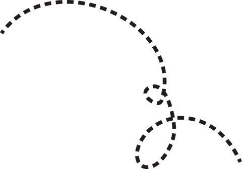stylized dashed curve looping on transparent background - Download Free Stock Videos Pikwizard.com
