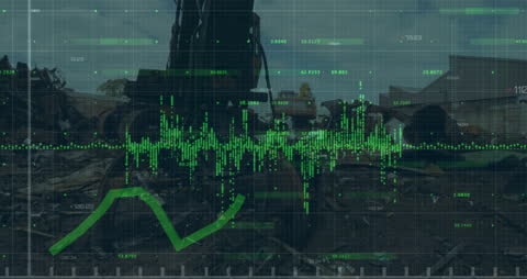 Data Overlay on Industrial Crane Operation for Efficiency Analysis