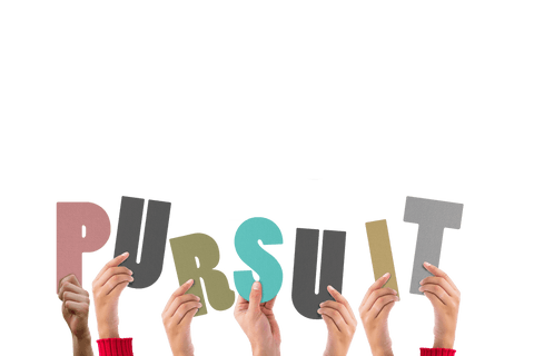 hands holding letters spelling 'pursuit' transparent design - Download Free Stock Videos Pikwizard.com