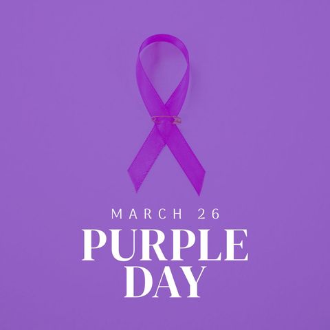 March 26 Purple Day Commemorating Epilepsy Awareness - Download Free Stock Templates Pikwizard.com