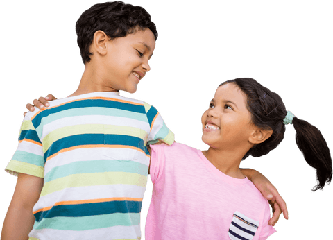 transparent smiling kids sharing a happy moment together - Download Free Stock Videos Pikwizard.com