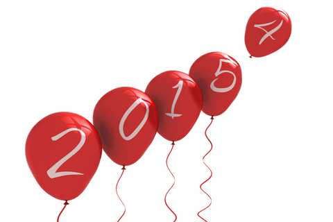 2015 Celebration Balloons Transparent Design - Download Free Stock Videos Pikwizard.com