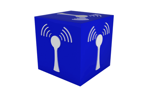 Blue Cube with Wi-Fi Symbol on Transparent Background for Communication Design - Download Free Stock Videos Pikwizard.com