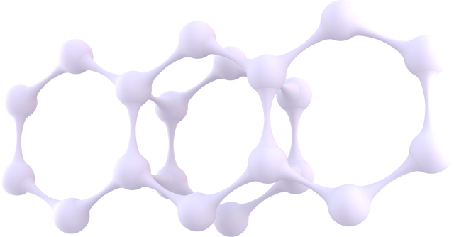 Close-Up of Abstract White Molecule on Transparent Background - Download Free Stock Videos Pikwizard.com