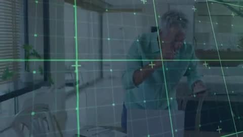 Senior Man Using Smartphone for Digital Communication