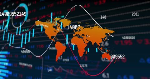Global Finance Trends and Stock Market Growth Concept - Download Free Stock Images Pikwizard.com