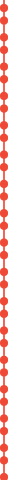 Dynamic Red Abstract Shape on Transparent Background