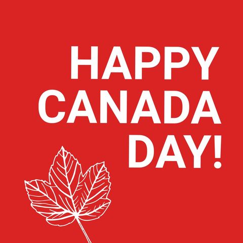 Canada Day Celebration Message with Maple Leaf Graphic - Download Free Stock Templates Pikwizard.com