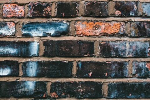Textured Aged Brick Wall Background
