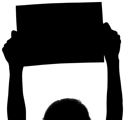 transparent silhouette of person holding document paper - Download Free Stock Videos Pikwizard.com