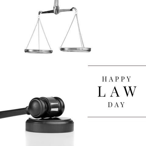 law day celebration with justice scales and gavel - Download Free Stock Templates Pikwizard.com