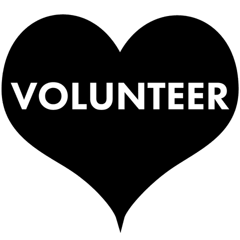 Heart Illustration with Volunteer Text on Transparent Background - Download Free Stock Videos Pikwizard.com