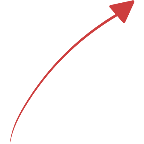 red curved arrow on transparent background vector graphic - Download Free Stock Videos Pikwizard.com