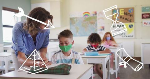 Innovative Classroom Learning with Digital Graphics and Safety Measures