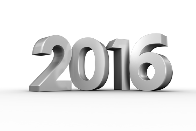 Transparent 3D 2016 Number Vector on Transparent Background - Download Free Stock Videos Pikwizard.com