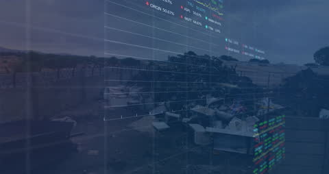 Data Processing Overlay on Environmental Waste Site