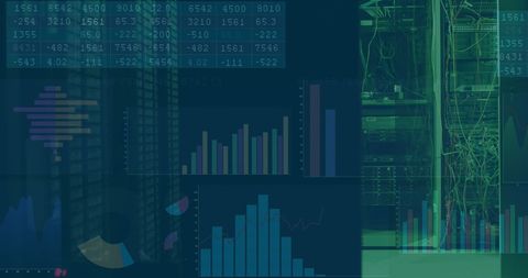 Futuristic Data Analytics with Networks and Graphs Overlay - Download Free Stock Images Pikwizard.com