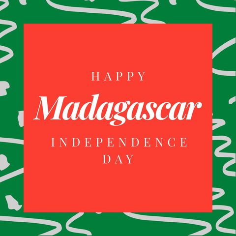 Madagascar Independence Day Celebration Design - Download Free Stock Templates Pikwizard.com