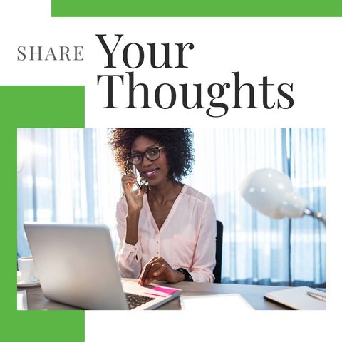 Business Woman Using Laptop and Smartphone, Sharing Ideas - Download Free Stock Templates Pikwizard.com
